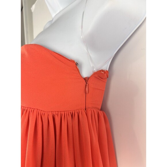 Pepper Mayo Exclusive Saturn Coral Mini  Dress Size 2 NWT - Picture 5 of 10